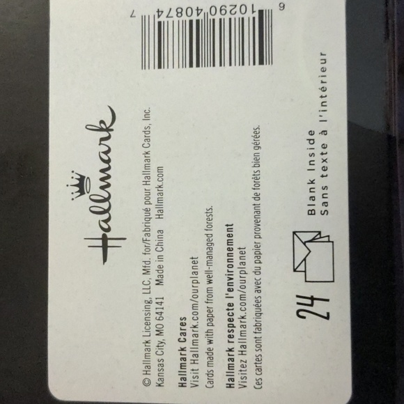 Hallmark Custom Cards 24pcs Small Business Cards Thank You Cards DIY Cards NWT - Picture 7 of 7